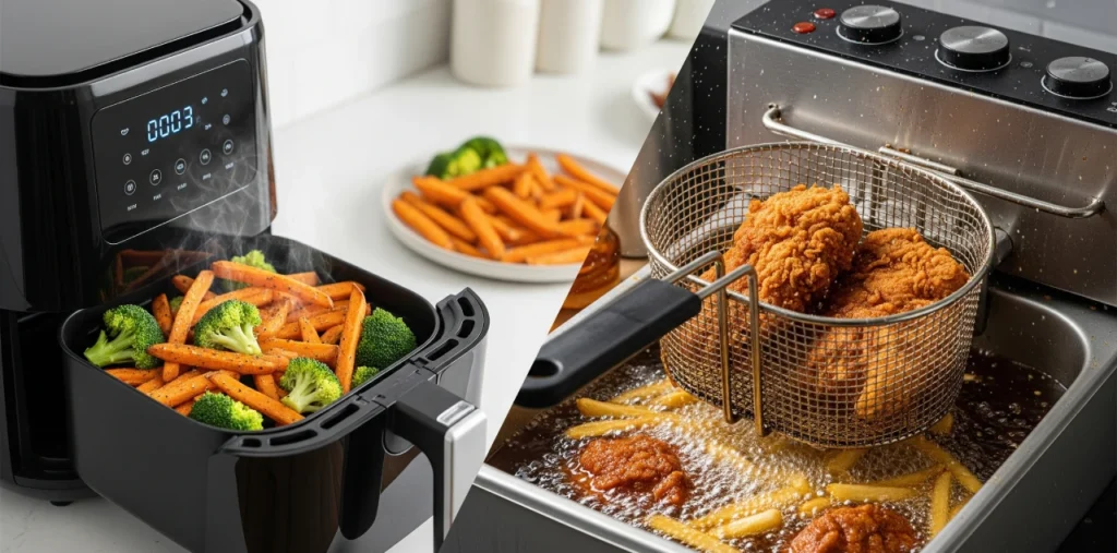 Air Frying vs Deep Frying
