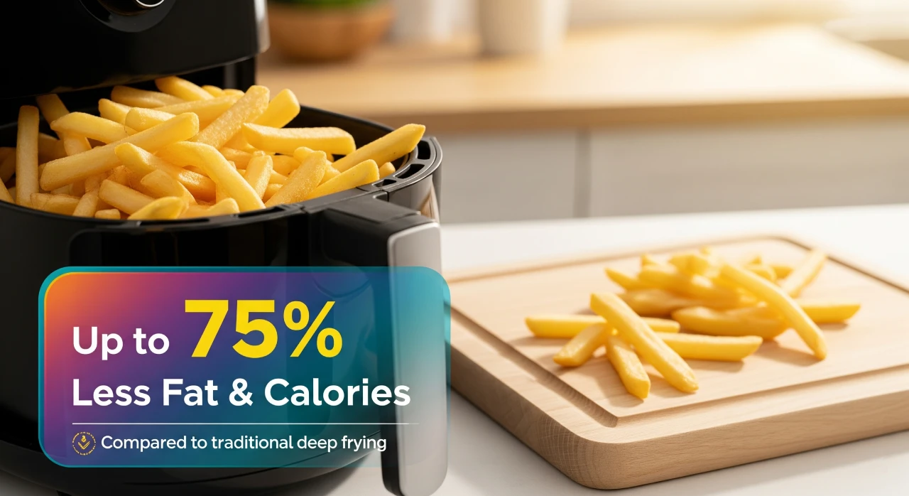 Air fryer Low Fat & Calories